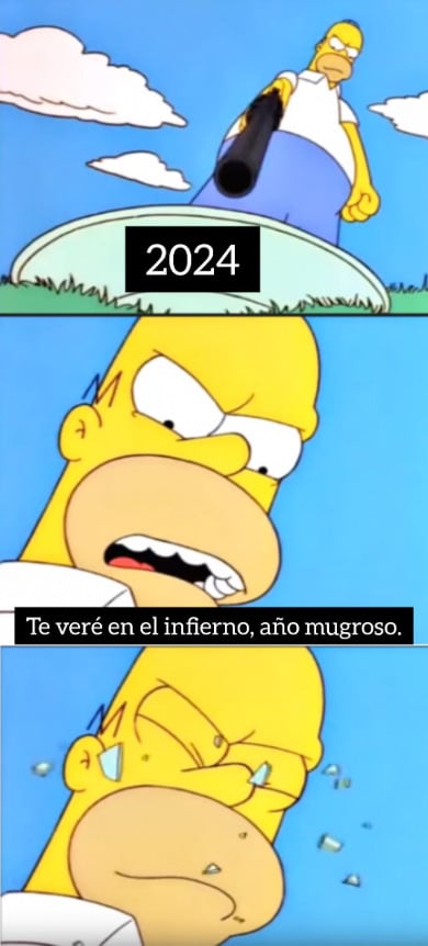 Los mejores memes del Año Nuevo 2025