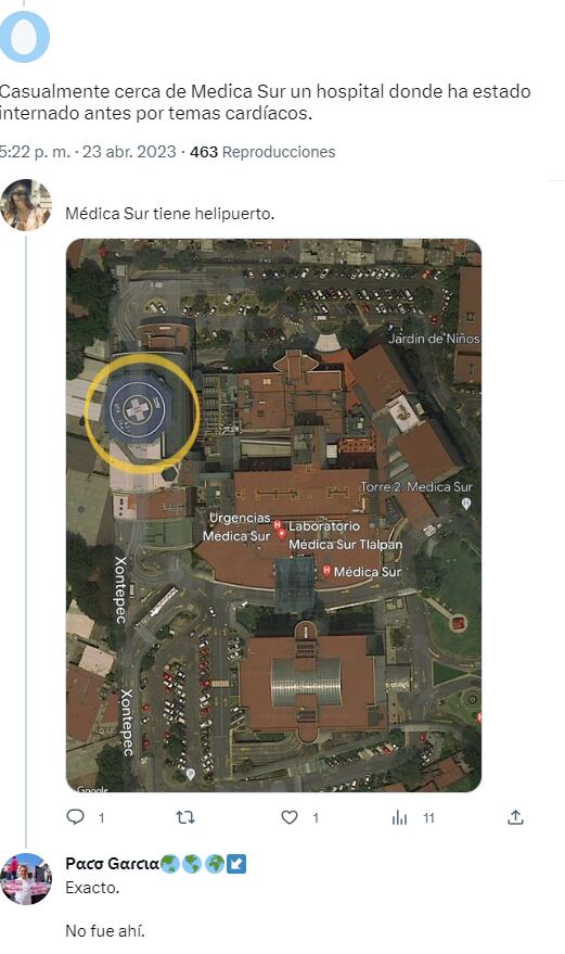 Especulan en Twitter sobre salud de AMLO