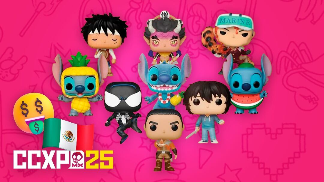 Funko Pop! exclusivos de CCXP México 2025: Modelos y precio de los coleccionables que se venderán en México