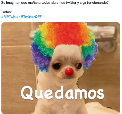 Memes sobre el supuesto cierre de Twitter por culpa de Elon Musk