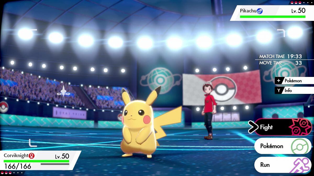 Pikachu Pokémon Sword