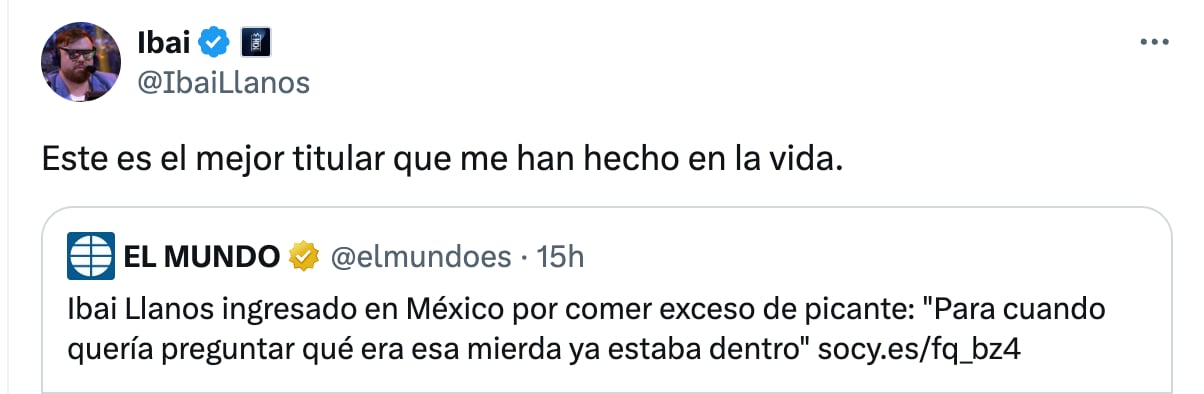 Ibai Llanos reacciona a nota