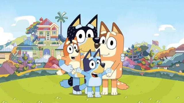 Dibujos de Bluey de vacaciones