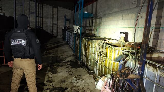 Centro de huachicoleo en Tres Marías, Morelos