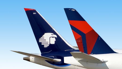 Pese a Trump, persiste la alianza entre Aeroméxico y Delta