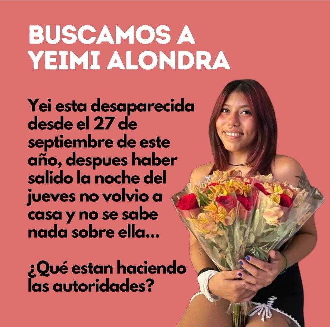 ¿Qué le pasó a Yeimi Alondra Aguirre?