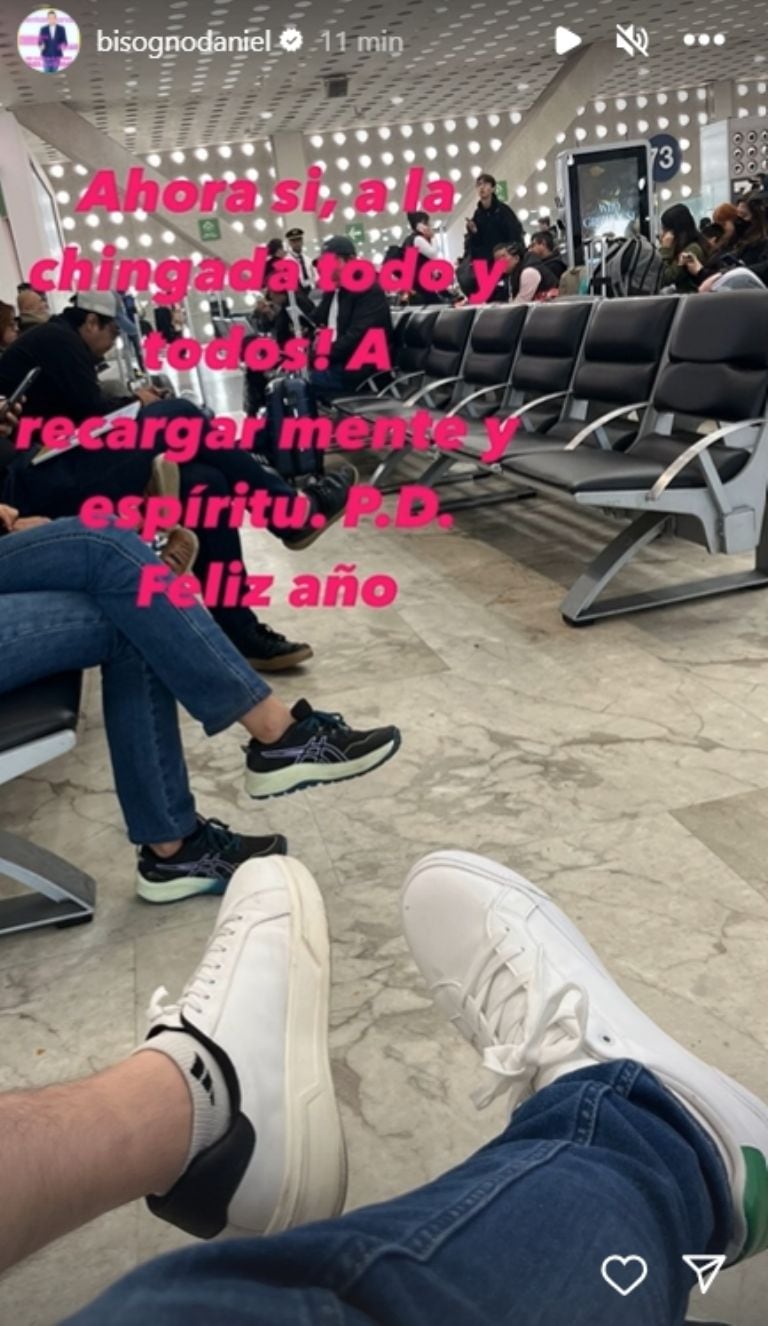 Daniel Bisogno se va de vacaciones