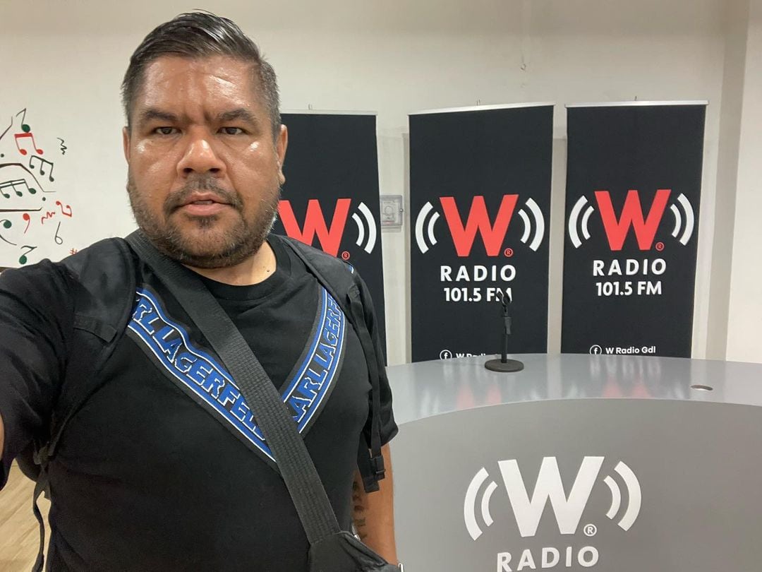 Jesús Hernández "el Chuyón", periodista deportivo.