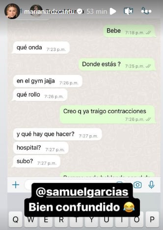 Mariana Rodríguez comparte nerviosismo de Samuel García por llegada de Mariel