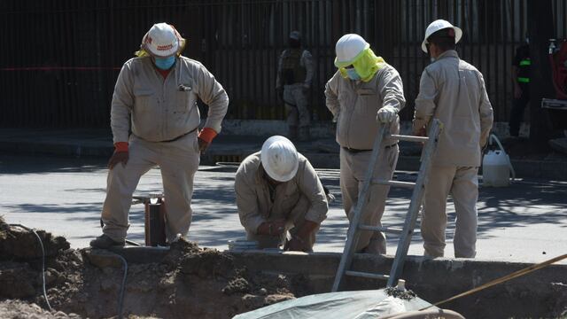 Trabajadores de Pemex