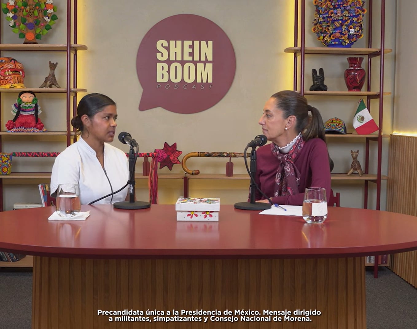 Claudia Sheinbaum lanzó un podcast para conectar con la audiencia digital