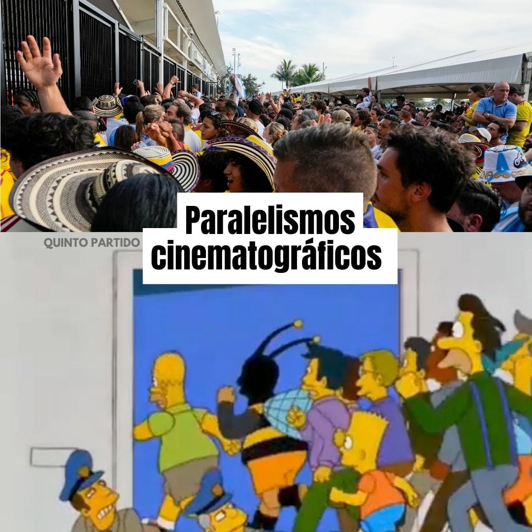 Meme del Argentina vs Colombia.