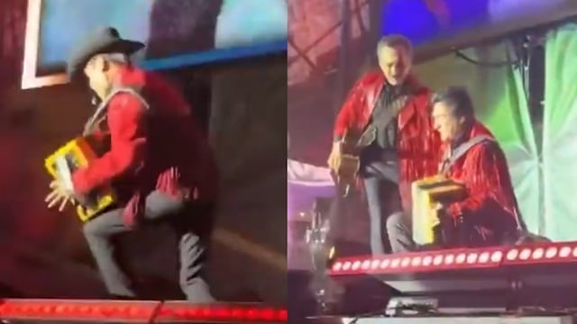 Caída de Jorge Hernández, integrante de Los Tigres del Norte