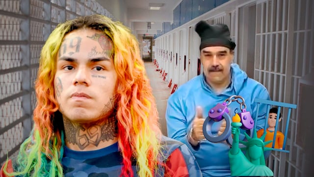 6ix9ine estará en la misma prisión que Nicolás Maduro en Nueva York