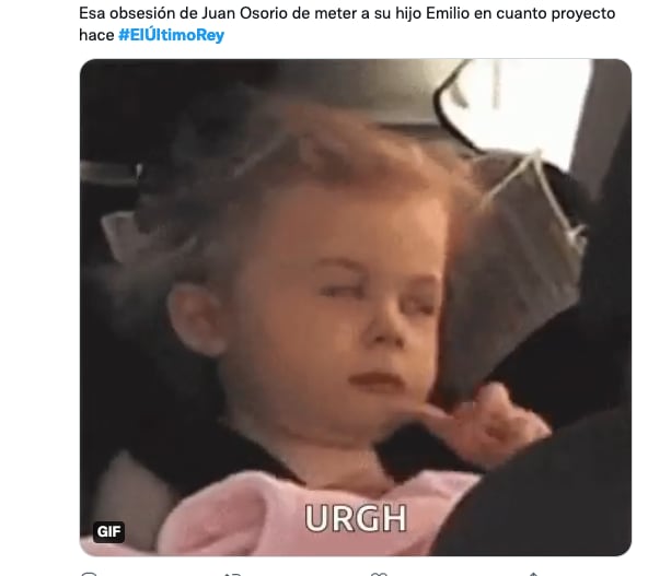 Meme de 'El último rey'.