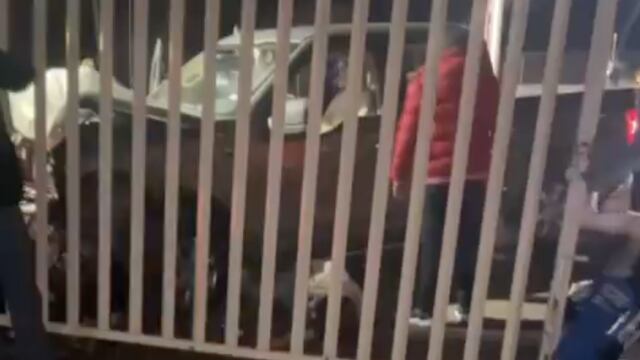 Un grupo de seguidores de los Rayados de Monterrey fueron atropellados por una camioneta en las inmediaciones del TSM