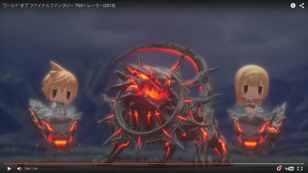 TGS 2015: Este es el nuevo y sumamente tierno trailer de World of Final Fantasy