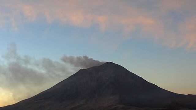 Volcán Popocatépetl el 26 de marzo