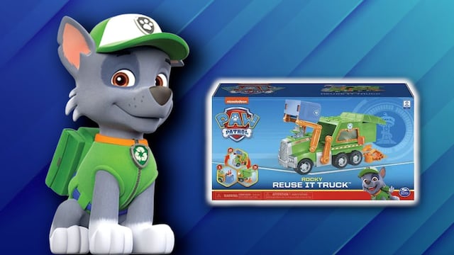 Set de Rocky de Paw Patrol ya tiene precio en México