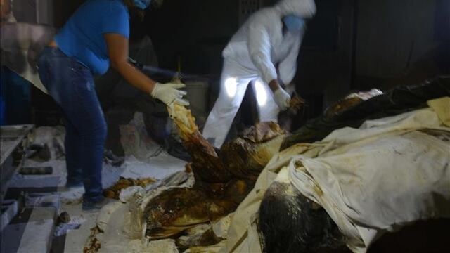 (EFE) La fiscalía efectuó un ajuste al número de cuerpos sacados del crematorio abandonado