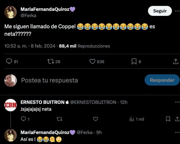 Ferka expone que Christian Estrada sigue sin pagar su deuda de Coppel.