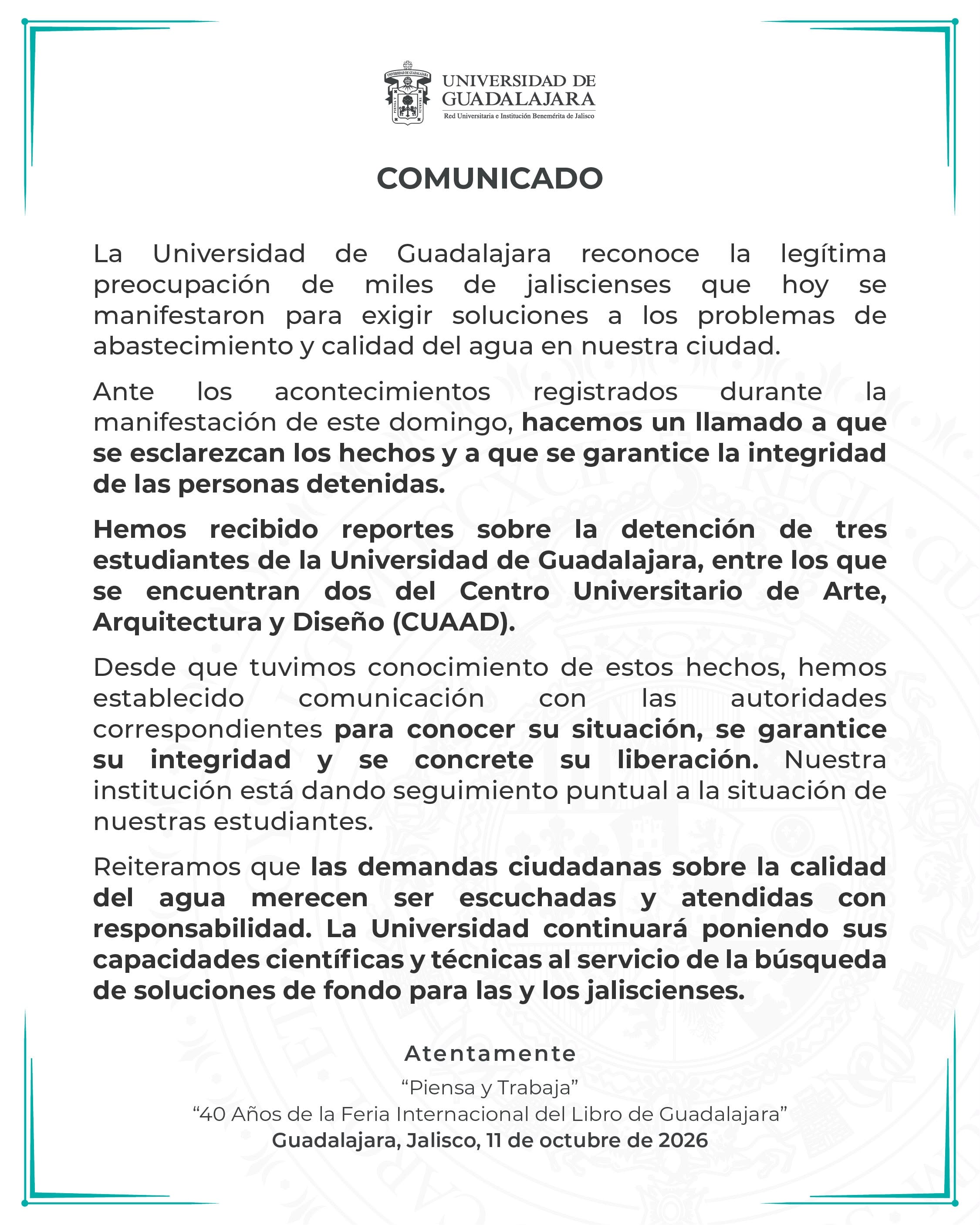 Universidad de Guadalajara