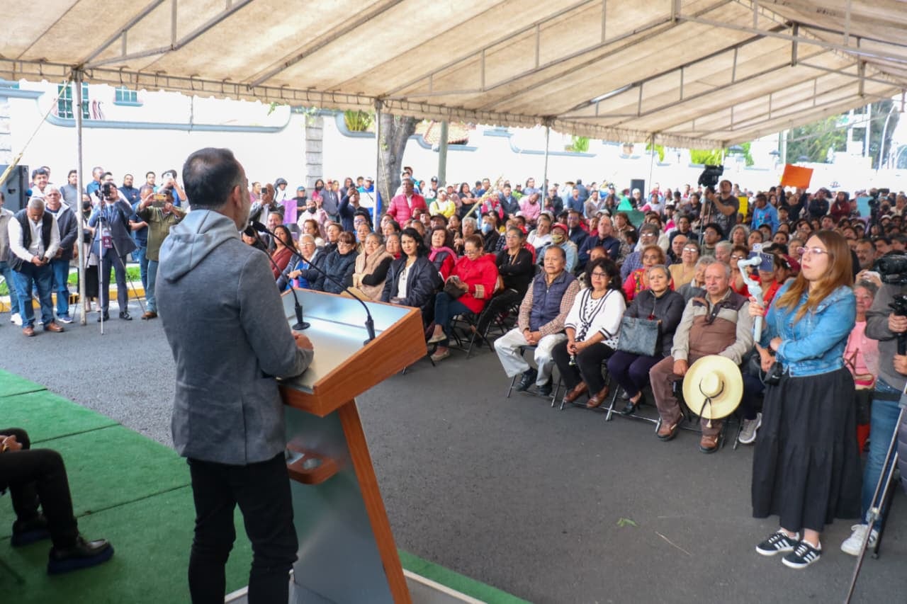 Fernando Flores afirma que continuarán las obras y programas sociales en Metepec.