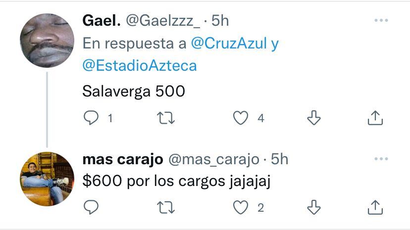 Comentarios de los aficionados que desean asistir al Cruz Azul FC vs Club Universidad Nacional.