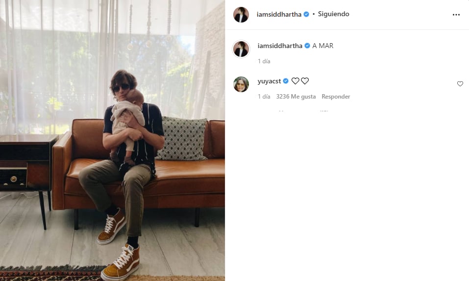 Siddhartha se muestra cargando a Mar.