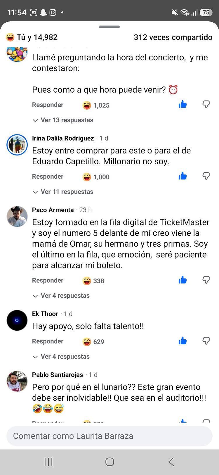 Se burlan de Omar Chaparro por fila virtual de 100 mil personas en Ticketmaster