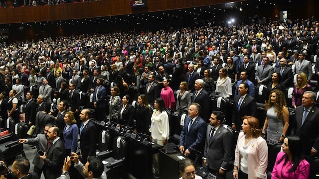 Sesión del Congreso General para la apertura del primer periodo de sesiones ordinarias de la LXVI Legislatura