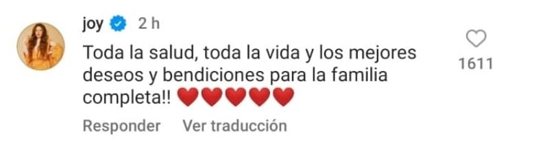 Celebridades reaccionan al nacimiento de Lía, la primogénita de Maite Perroni y Andrés Tovar