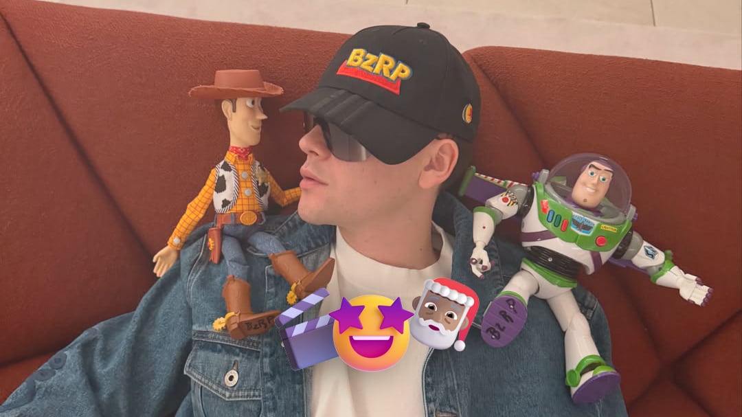 Bizarrap revela a qué personaje dará voz en Toy Story 5