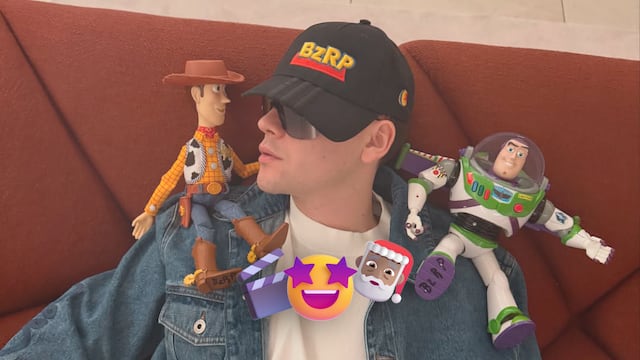 Bizarrap revela a qué personaje dará voz en Toy Story 5