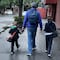 Marko Cortés, presidente del PAN, lleva a sus hijos a clases presenciales