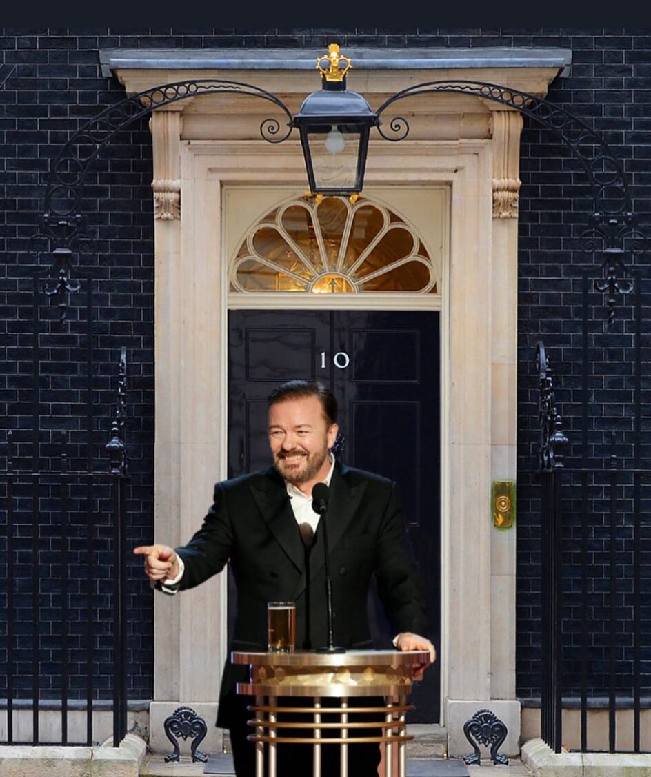 Ricky Gervais, comediante