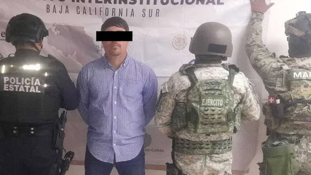 Cae “El Cholo 40” en Baja California Sur; lo vinculan al Cártel de Sinaloa