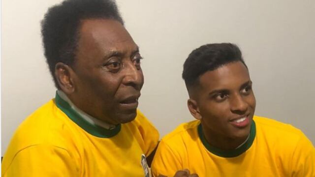 Pelé felicita a Rodrygo