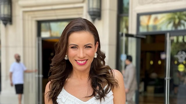 Ingrid Coronado, conductora.