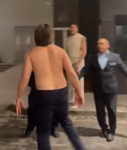 Borracho amedrenta a vecino en San Pedro Garza García