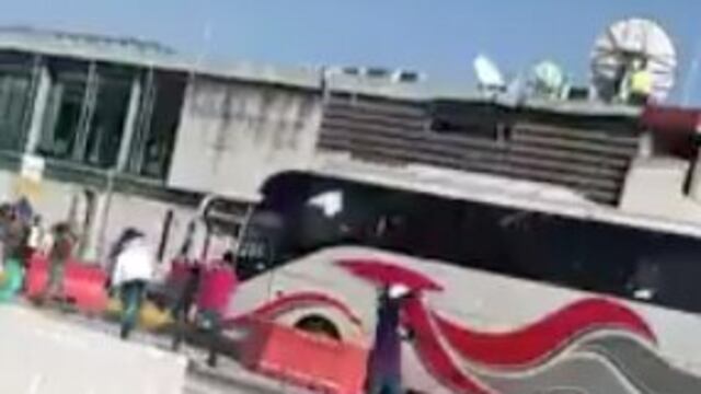 Agresiones en la caseta