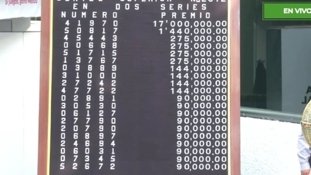 Resultados Sorteo Superior 2834 de Lotería Nacional: Ganadores de hoy 7 de febrero