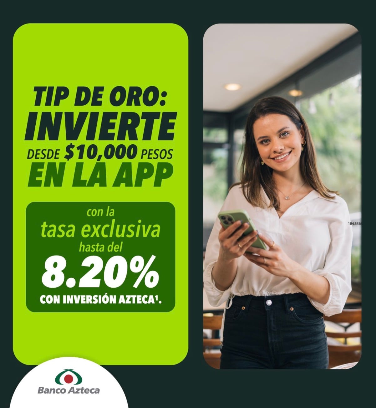 Opción de inversión en Banco Azteca