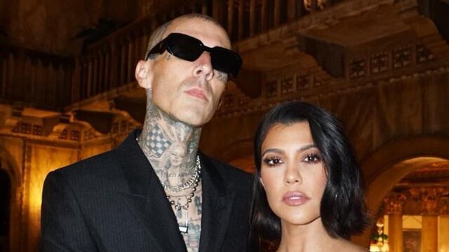 Kourtney Kardashian y Travis Barker