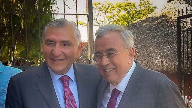 Adán Augusto López y Rubén Rocha Moya