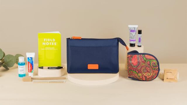 Kits sustentables de amenidades Aeroméxico