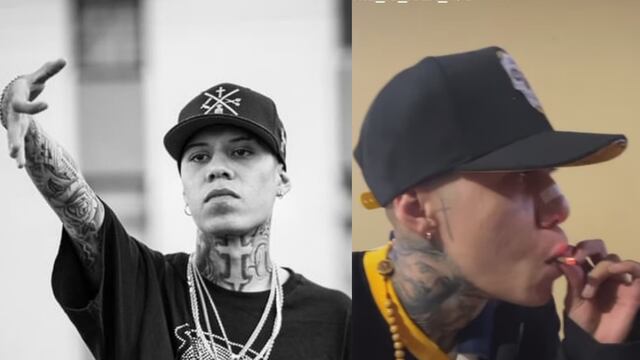 Santa Fe Klan aparece con lesiones físicas.