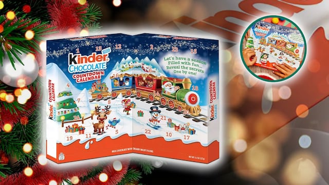 Calendario de Adviento de Huevo Kinder