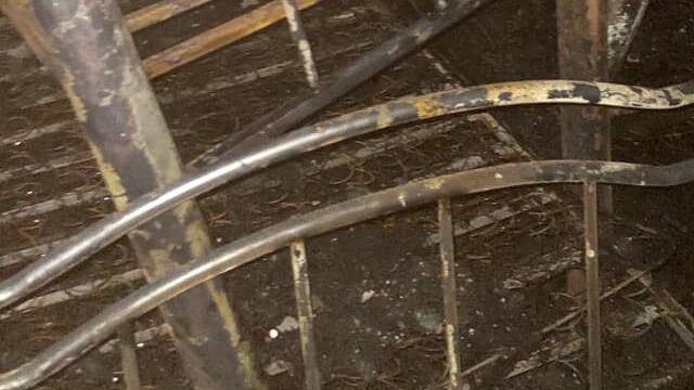 Casa hogar incendiada