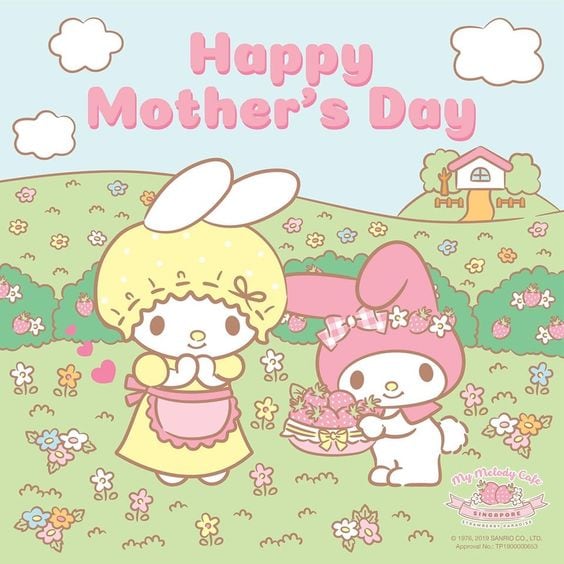 Tarjetas de Hello Kitty para el Día de las Madres